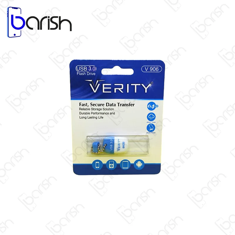 فلش مموری وریتی مدل V906 ظرفیت 64 گیگابایت USB3.0