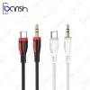 کابل تبدیل AUX به Type-C بروفون مدل BL14 - Image 2