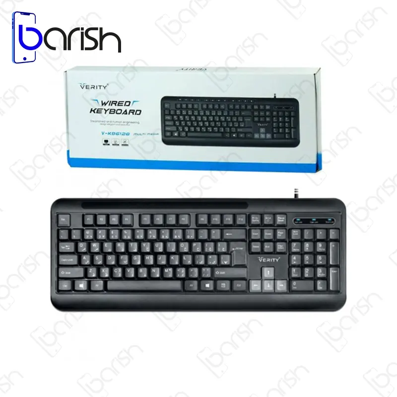 کیبورد سیمی وریتی مدل V-KB6128