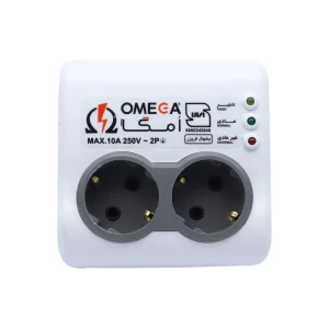 محافظ برق 2خانه یخچالی اُمگا مدل P2100