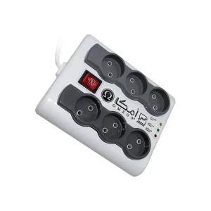 محافظ برق 6 خانه اُمگا مدل P6000 طول 1.5 متر