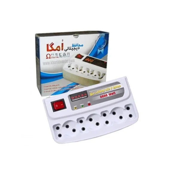 محافظ دیجیتالی 7 خانه سیم کوتاه اُمگا - Image 3