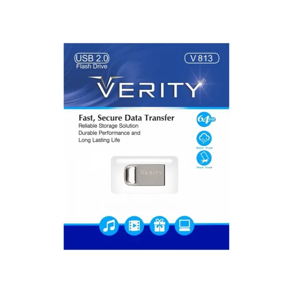 فلش مموری وریتی مدل V813 ظرفیت 64 گیگابایت USB2.0 - Image 3