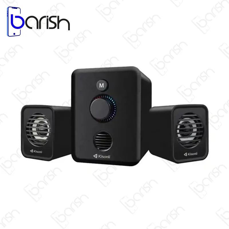 اسپیکر سه تکه رومیزی بلوتوثی کیسونلی مدل U-3000BT