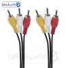 کابل 3 به 3 AV تی پی تک ( کابل 3 فیش )