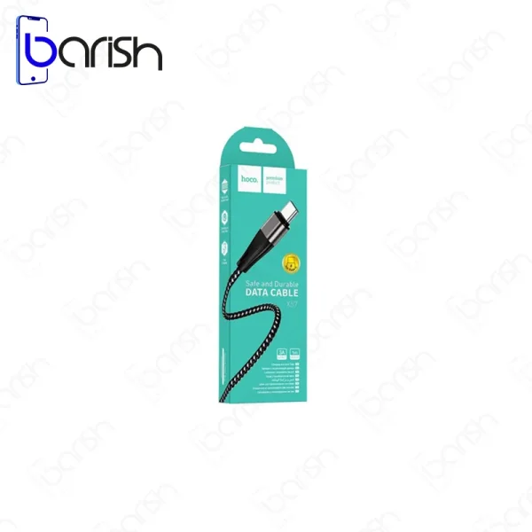 کابل دیتا و شارژ Type-C هوکو مدل X57
