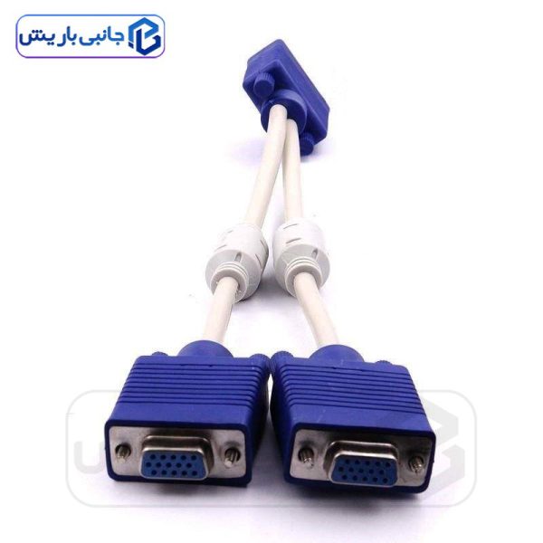 کابل تصویر 1به2 VGA پی نت مدل 6+3 - Image 2