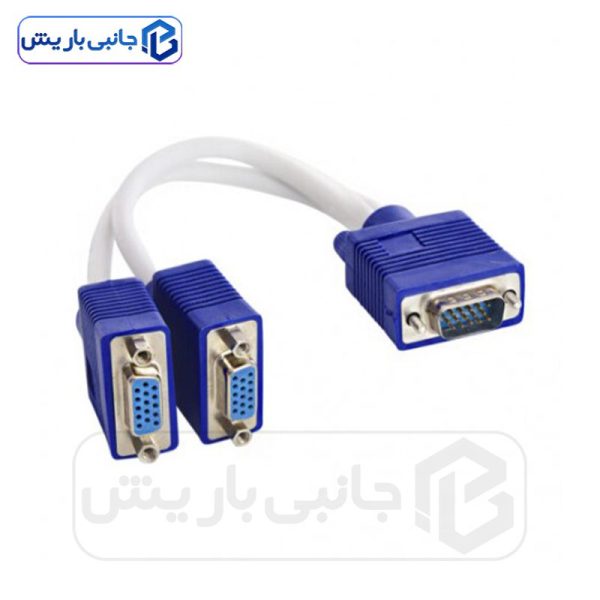 کابل تصویر 1به2 VGA پی نت مدل 6+3