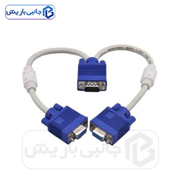 کابل تصویر 1به2 VGA پی نت مدل 6+3 - Image 3