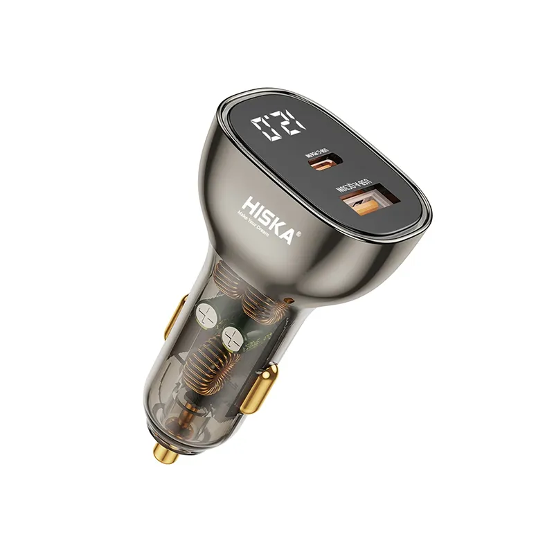 شارژر فندکی 95 وات فست شارژ هیسکا مدل HCC-326