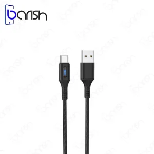 کابل دیتا و شارژ Type-C هوکو مدل U79