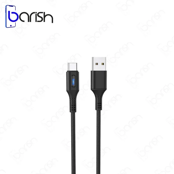 کابل دیتا و شارژ Type-C هوکو مدل U79