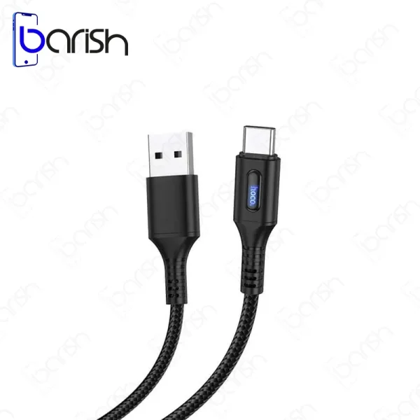کابل دیتا و شارژ Type-C هوکو مدل U79