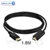 کابل تبدیل Display port به HDMI رویال مدل 4K طول 1.8 متر - Image 2