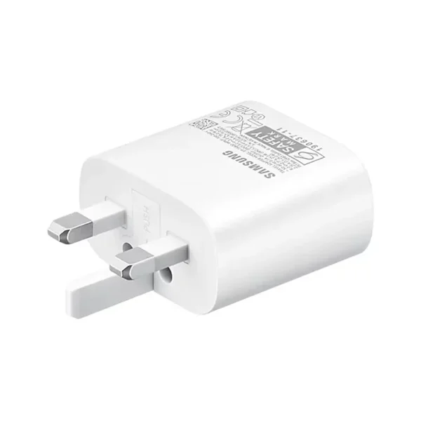 شارژر دیواری 25W سه پین سامسونگ EP-TA800 (اورجیــنال)