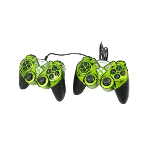 دسته بازی شوکدار کامپیوتر مچر مدل MR62 - دو عددی