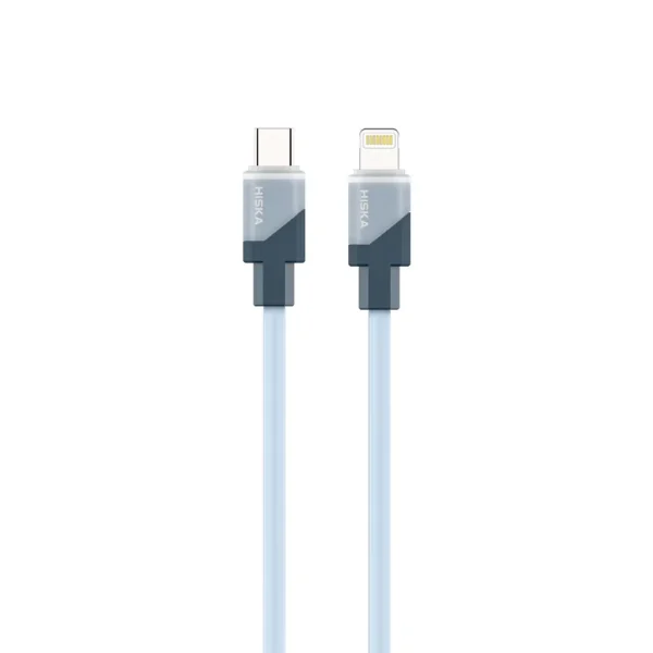 کابل شارژ و دیتا 27 وات Type-C به Lightning هیسکا مدل LX-881CL