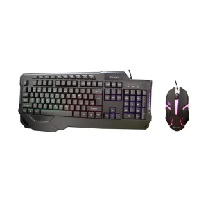 موس و کیبورد گیمینگ سیمی RGB وریتی مدل V-KB6121GCW