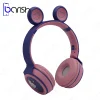 هدفون بلوتوثی RGB فانتزی طرح کیتی‌کت مدل ME-21 - Image 2
