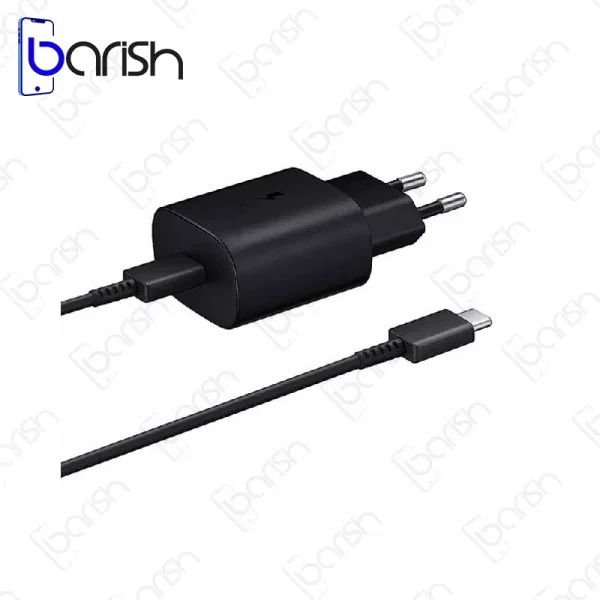 شارژر دیواری 25W دو پین سامسونگ EP-TA800 (اورجیـنال) همراه با کابل - Image 2