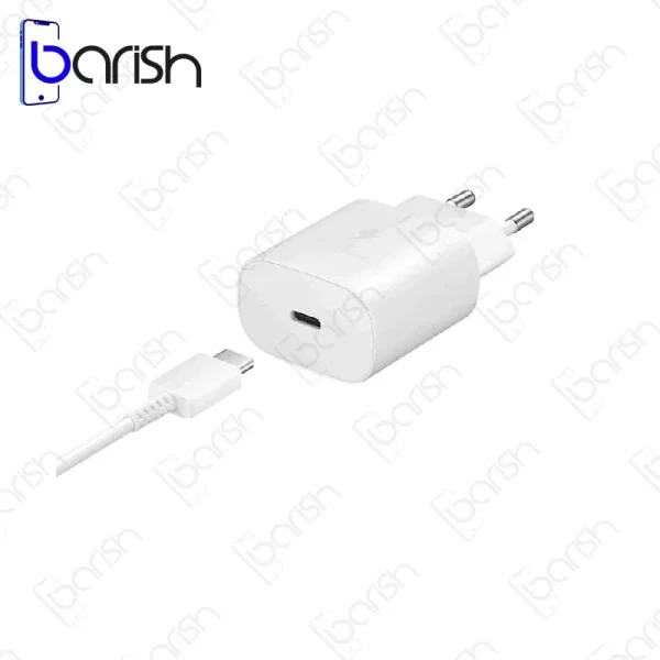 شارژر دیواری 25W دو پین سامسونگ EP-TA800 (اورجیـنال) همراه با کابل - Image 3