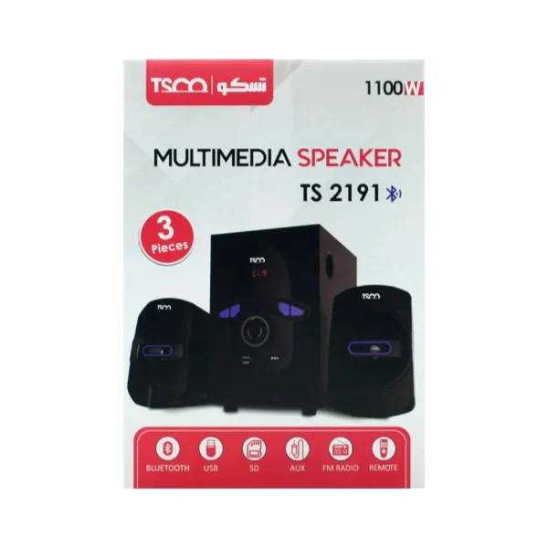اسپیکر سه‌تکه رومیزی تسکو مدل TS2191