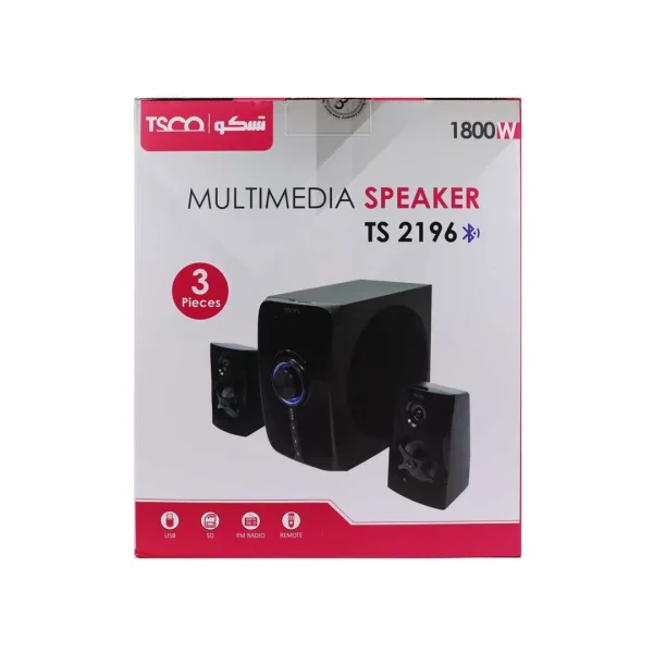 اسپیکر سه‌تکه رومیزی تسکو مدل TS2196