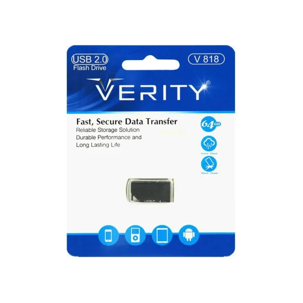 فلش مموری وریتی مدل V818 ظرفیت 64 گیگابایت