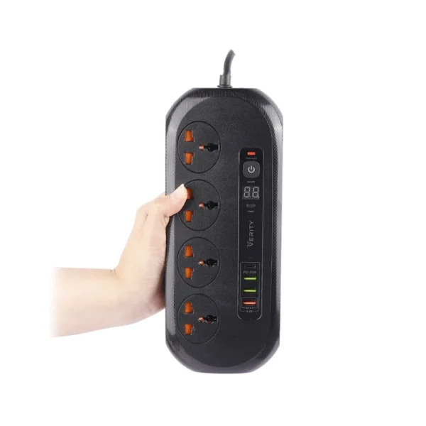 محافظ برق تایمردار و شارژر وریتی مدل V-PS3115 - Image 4
