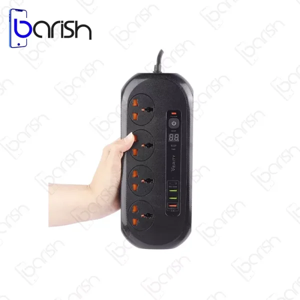 محافظ برق تایمردار و شارژر وریتی مدل V-PS3115