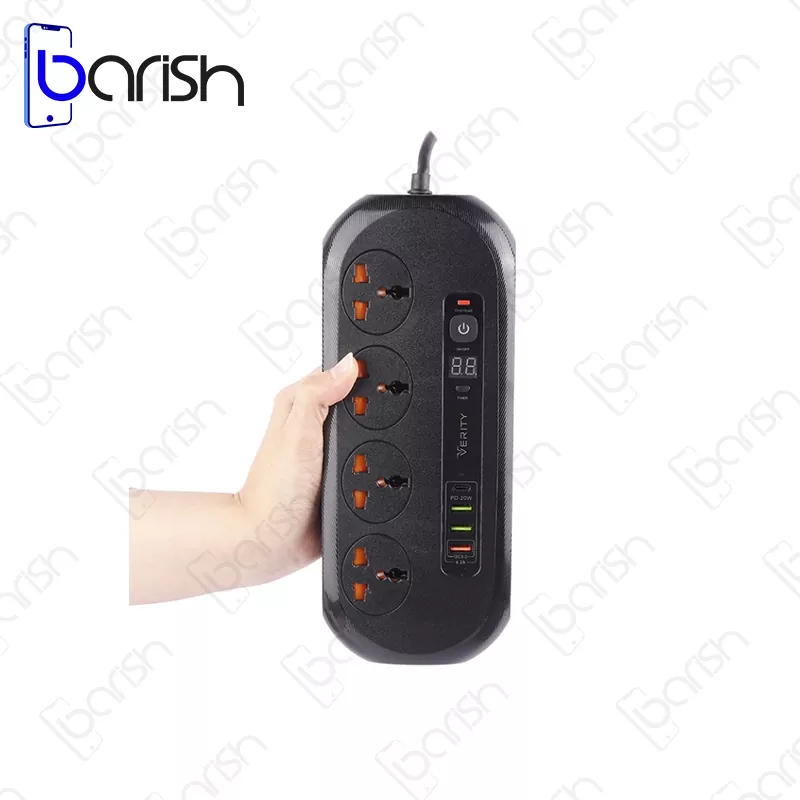 محافظ برق تایمردار و شارژر وریتی مدل V-PS3115