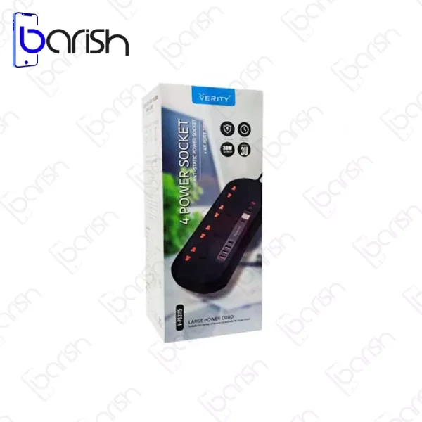 محافظ برق تایمردار و شارژر وریتی مدل V-PS3115