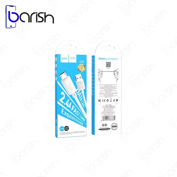 کابل شارژ USB به میکرو USB بروفون مدل BX47