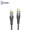 کابل دیتا و شارژ Type-C به لایتنینگ هوکو مدل U121