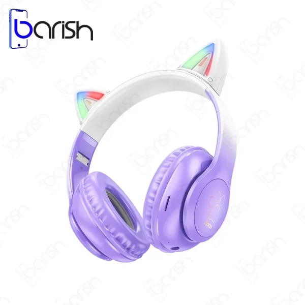 هدست بلوتوثی RGB فانتزی هوکو مدل W42