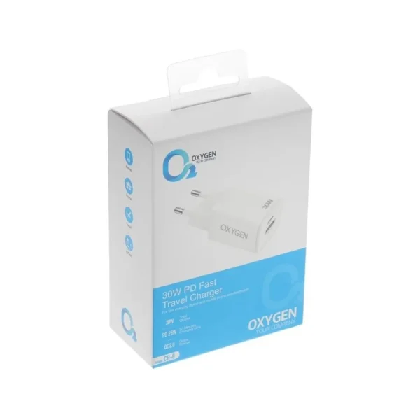 شارژر دیواری 30 وات اکسیژن مدل CH-8