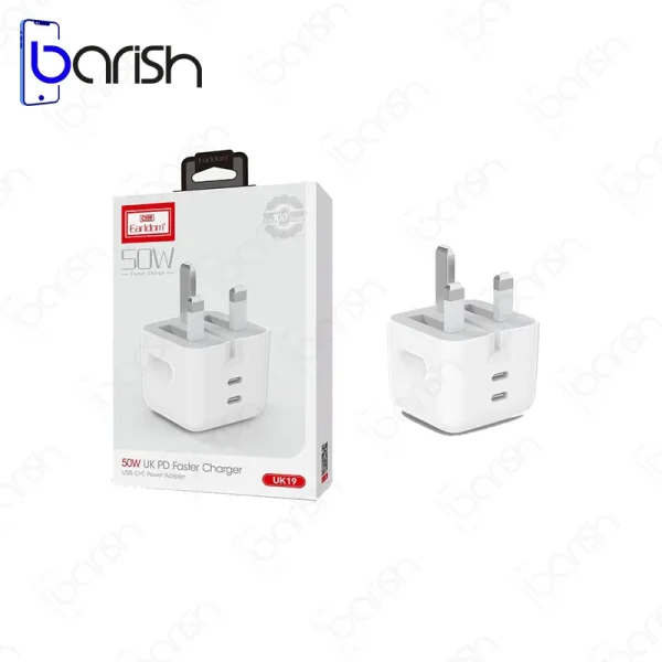 کلگی فست شارژ 50 وات ارلدوم مدل UK19