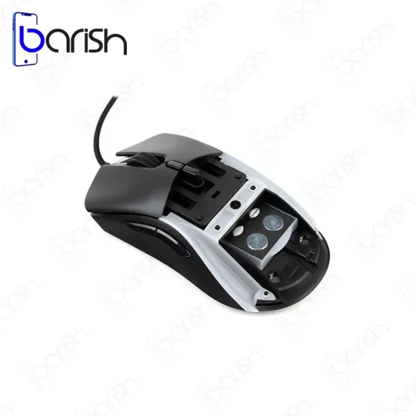 موس گیمینگ سیمی RGB هیسکا مدل HX-MOG340