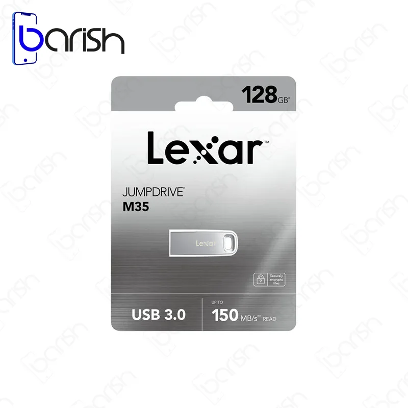 فلش مموری لکسار مدل M35 ظرفیت 128 گیگابایت USB3.0