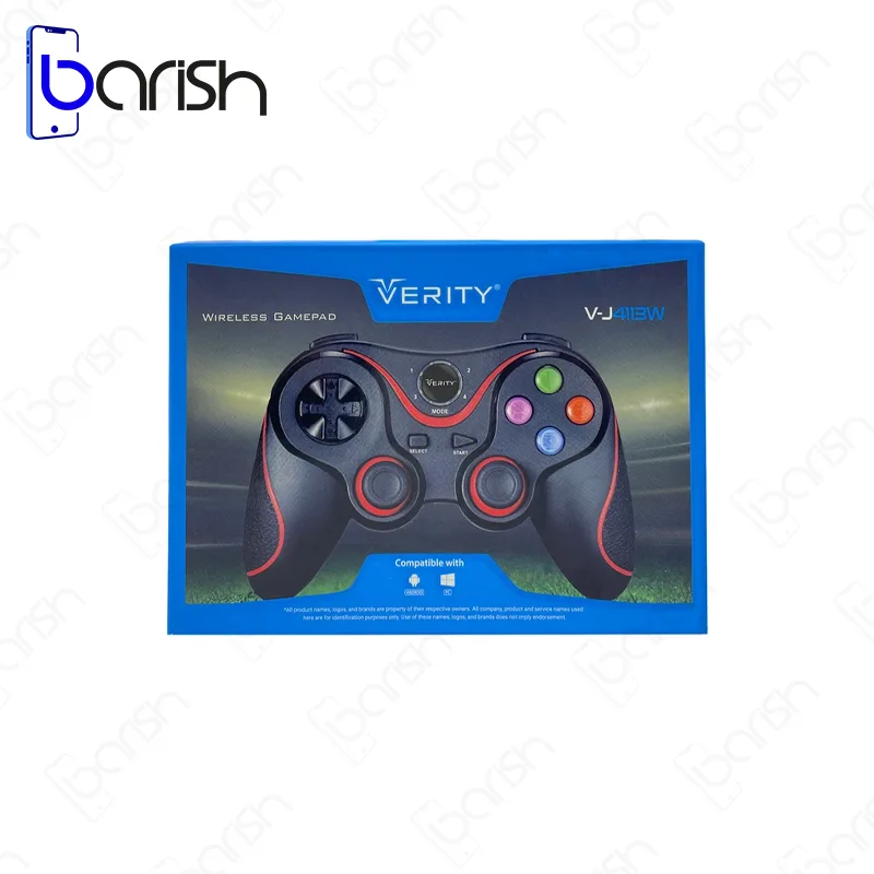 دسته بازی بی سیم شوک دار وریتی مدل V-J4113W