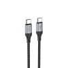 کابل شارژ 60 وات دو سر Type-C هوکو مدل X102