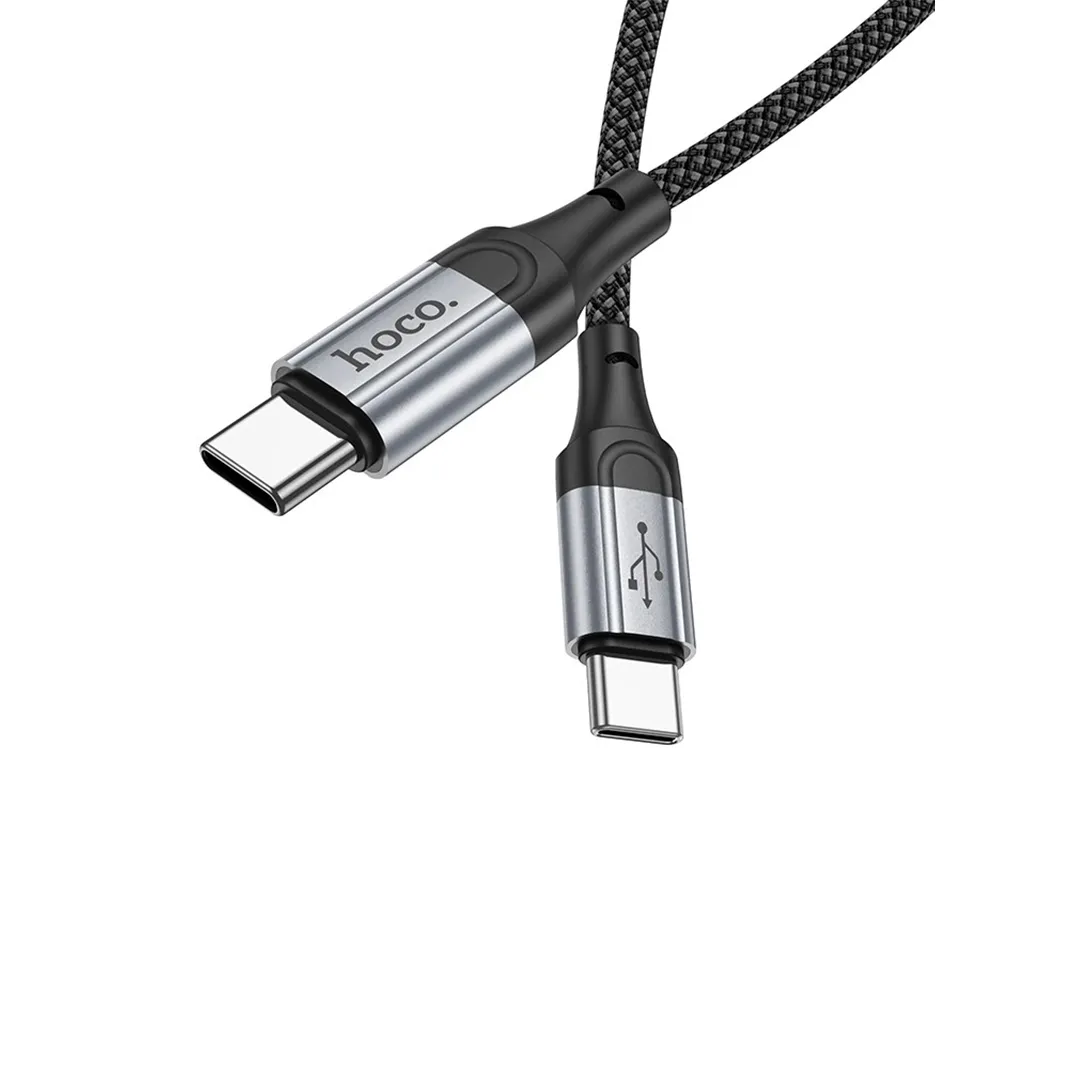 کابل شارژ 60 وات دو سر Type-C هوکو مدل X102