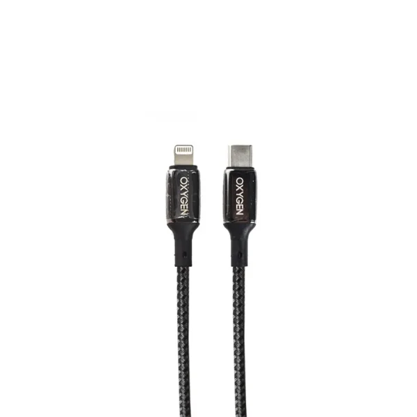 کابل دیتا و شارژ تایپ سی به لایتنینگ اکسیژن مدل LX-17