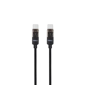 کابل شارژ 60 وات دو سر Type-C هیسکا مدل LX-891CC