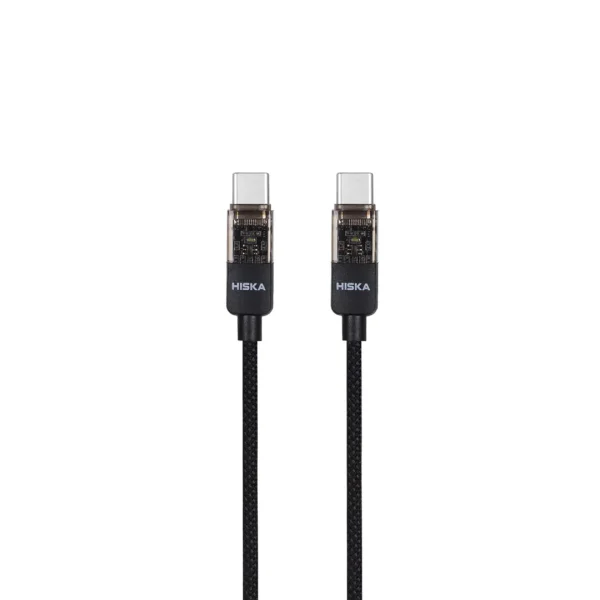 کابل شارژ 60 وات دو سر Type-C هیسکا مدل LX-891CC