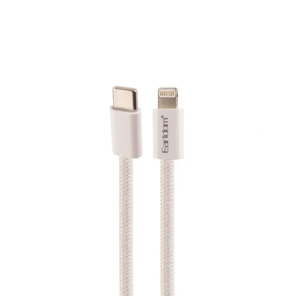 کابل دیتا و شارژ تایپ سی به لایتنینگ ارلدوم مدل EC-196C-L