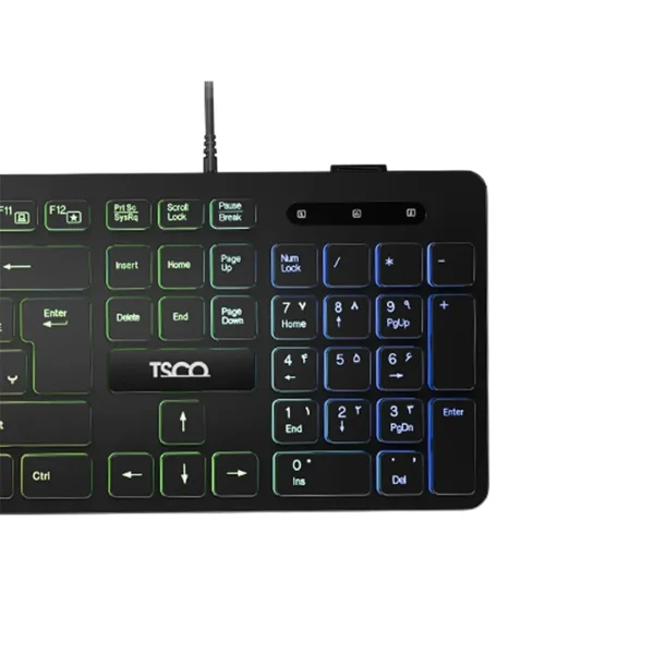 کیبورد سیمی تسکو مدل TK8049