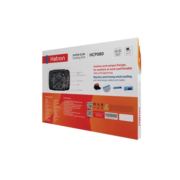 فن خنک کننده لپ تاپ هترون مدل HCP080