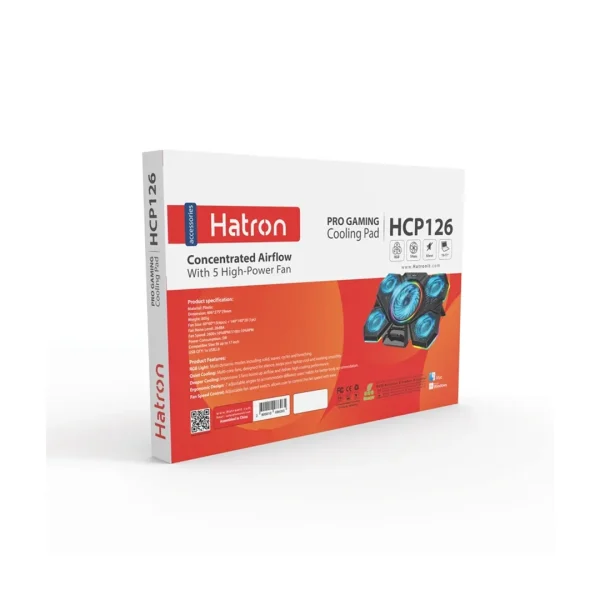 فن خنک کننده لپ تاپ هترون مدل HCP126