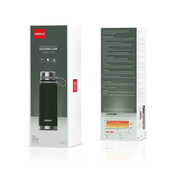 فلاسک استیل هیسکا مدل HR-80